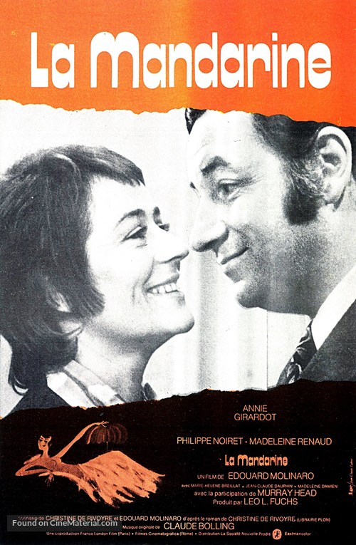 La mandarine - French Movie Poster