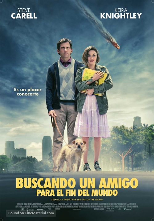 Seeking a Friend for the End of the World - Colombian Movie Poster
