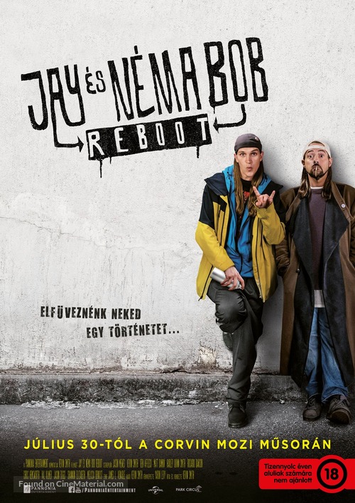 Jay and Silent Bob Reboot - Hungarian Movie Poster