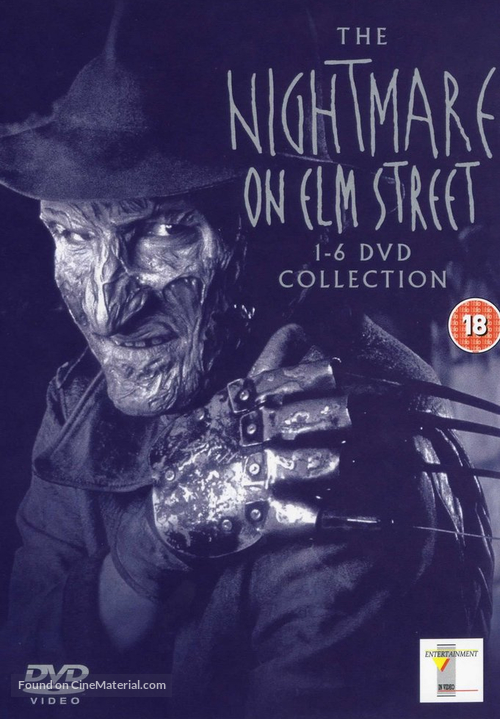 A Nightmare On Elm Street - British DVD movie cover