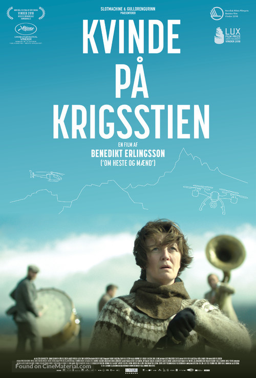 Kona fer &iacute; str&iacute;&eth; - Danish Movie Poster