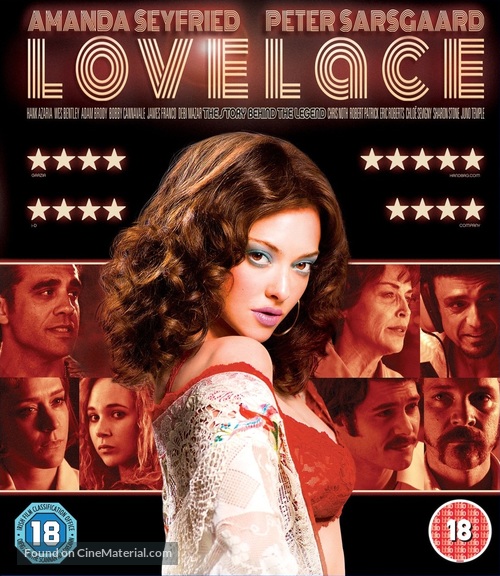 Lovelace - British Blu-Ray movie cover
