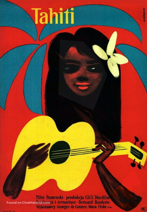 Tahiti ou la joie de vivre - Polish Movie Poster