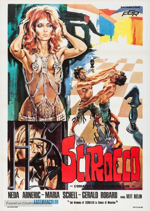 Chamsin - Italian Movie Poster