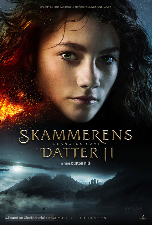 Skammerens Datter II: Slangens Gave - Danish Movie Poster