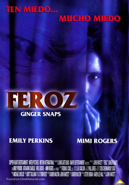 Ginger Snaps - Mexican Movie Poster