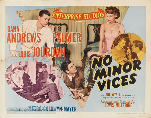 No Minor Vices - Movie Poster