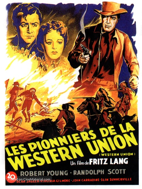 Western Union - French Movie Poster