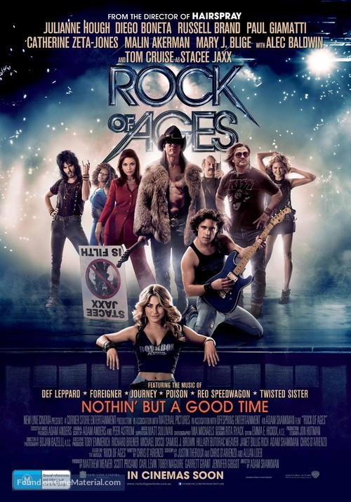 Rock of Ages - Australian Movie Poster