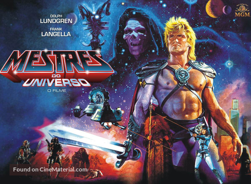 Masters Of The Universe - Brazilian Blu-Ray movie cover