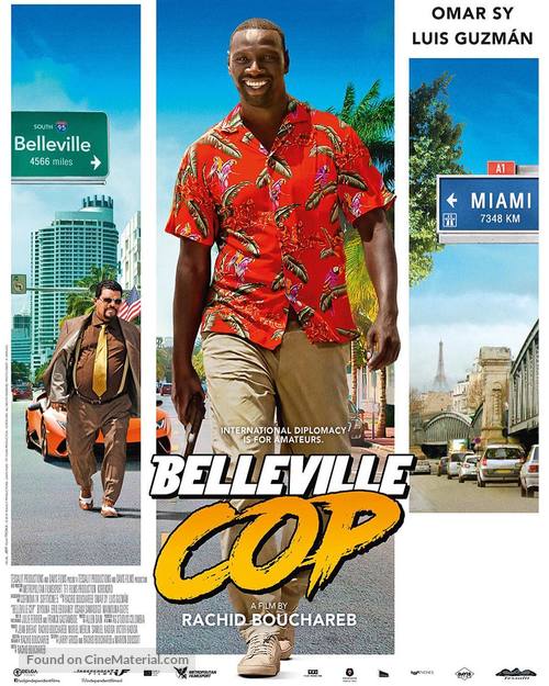Le Flic de Belleville - Dutch Movie Poster
