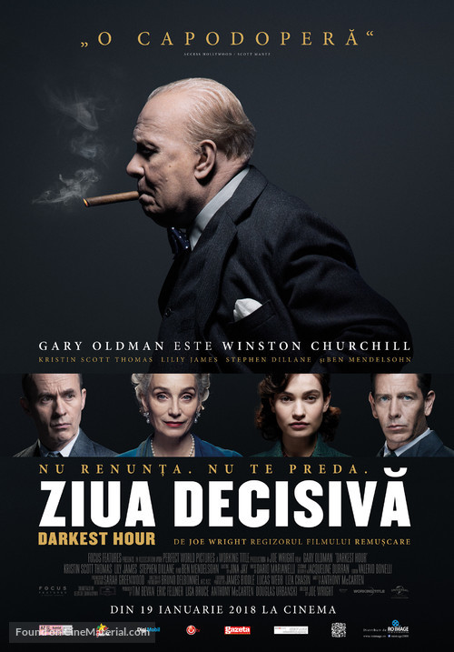 Darkest Hour - Romanian Movie Poster