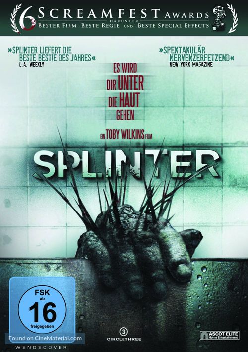 Splinter - German DVD movie cover