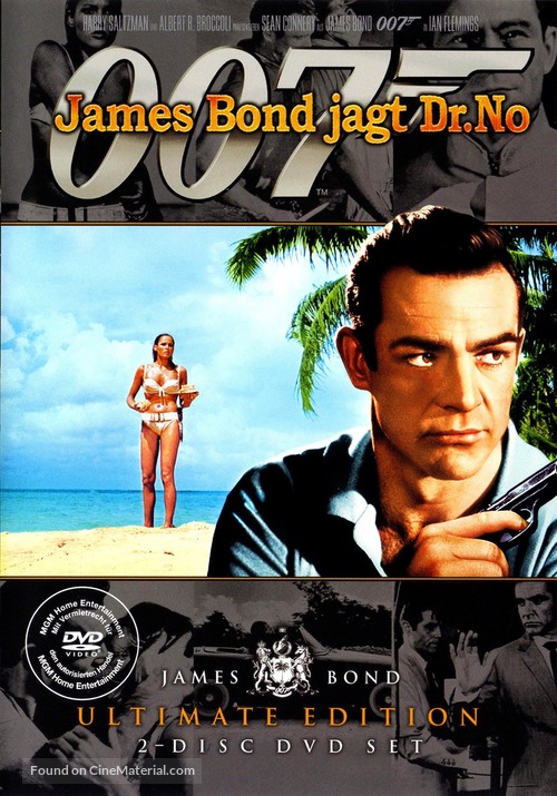 Dr. No - German DVD movie cover