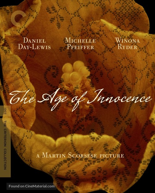 The Age of Innocence - Blu-Ray movie cover