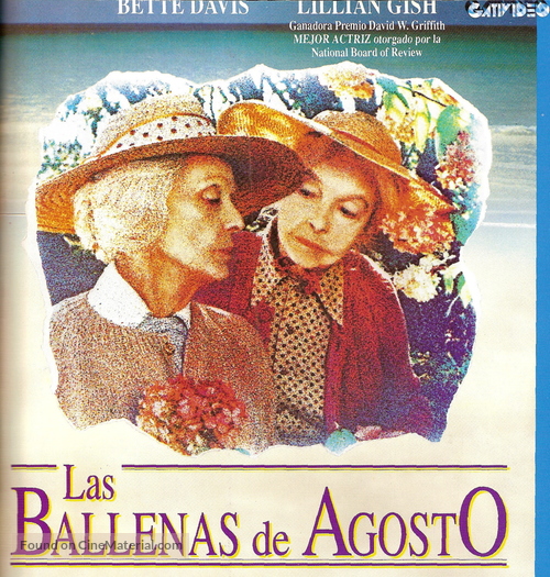 The Whales of August - Argentinian Movie Cover