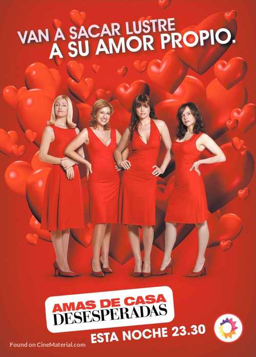 &quot;Amas de casa desesperadas&quot; - Spanish Movie Poster