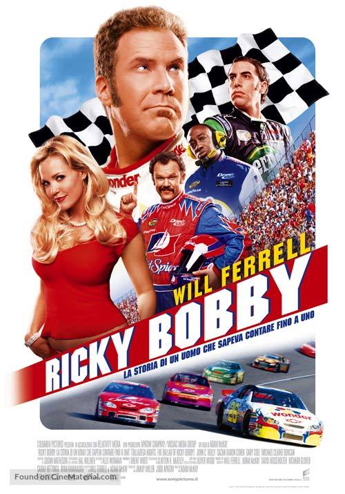 Talladega Nights: The Ballad of Ricky Bobby - Italian Movie Poster