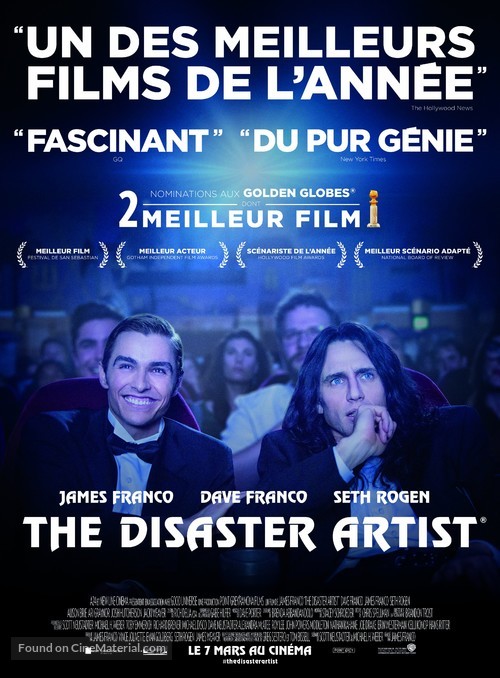 The Disaster Artist - French Movie Poster