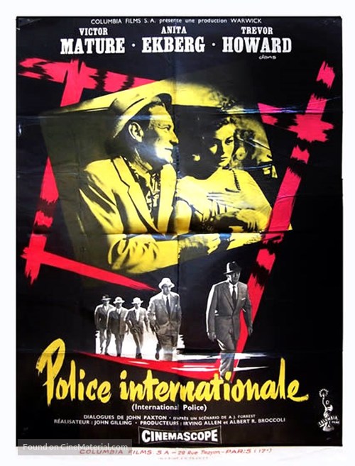 Interpol - French Movie Poster