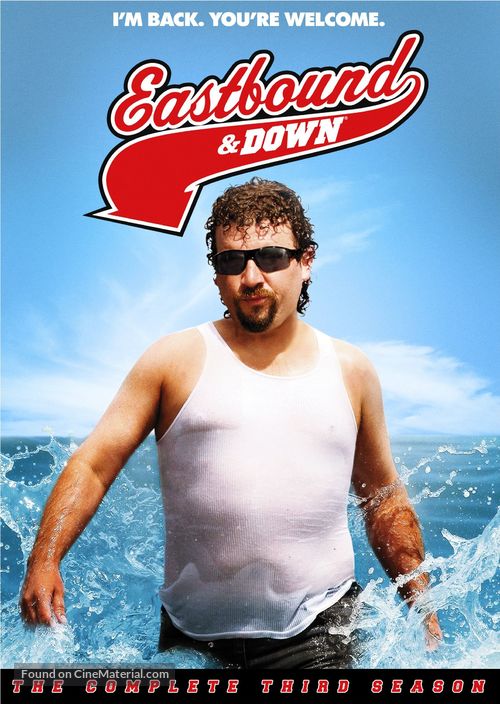 &quot;Eastbound &amp; Down&quot; - DVD movie cover