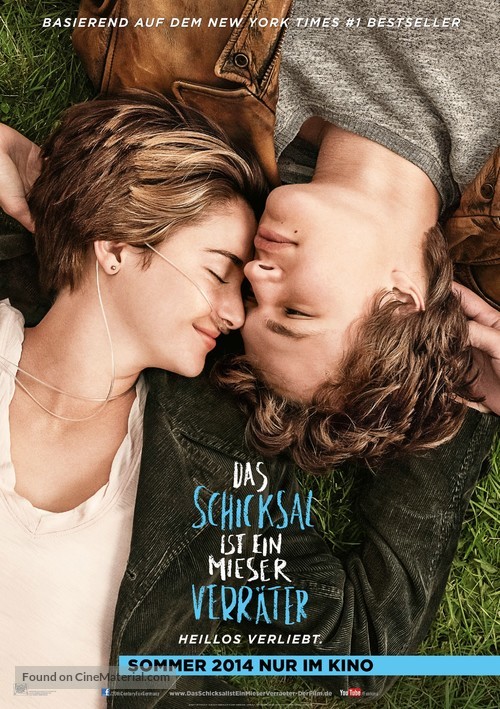 The Fault in Our Stars - German Movie Poster
