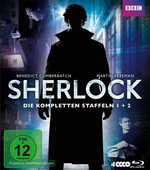 &quot;Sherlock&quot; - German Blu-Ray movie cover