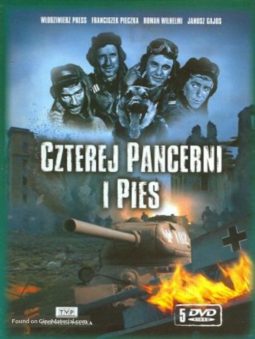 &quot;Czterej pancerni i pies&quot; - Polish Movie Cover