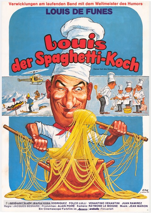 Grand restaurant, Le - German Movie Poster