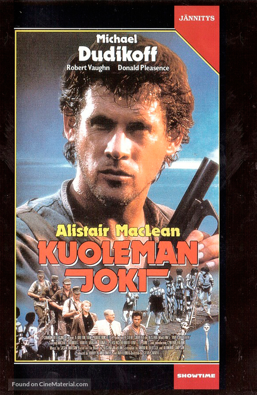 River of Death - Finnish VHS movie cover