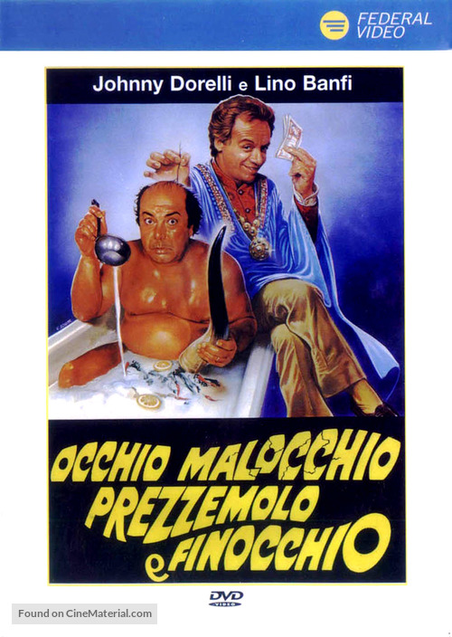 Occhio, malocchio, prezzemolo e finocchio - Italian DVD movie cover