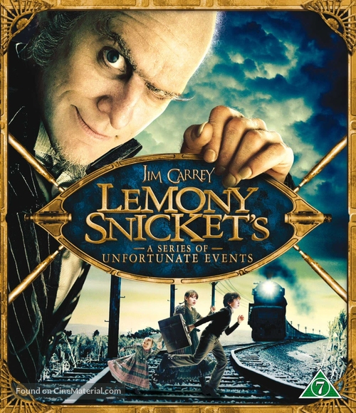 Lemony Snicket&#039;s A Series of Unfortunate Events - Norwegian Blu-Ray movie cover