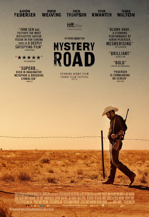 Mystery Road - Australian Movie Poster