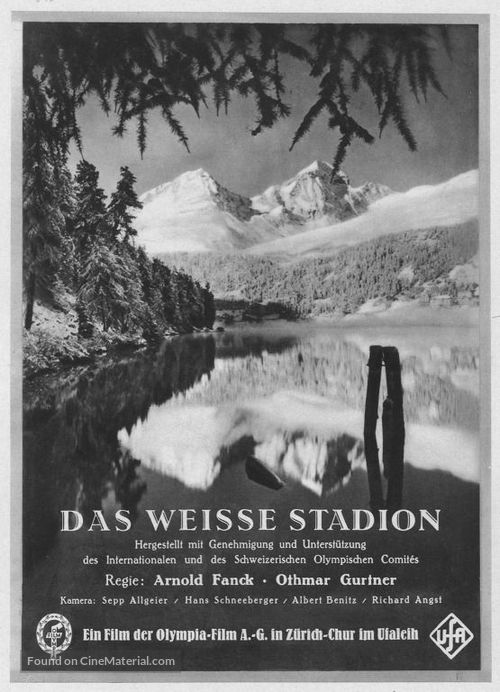 Das wei&szlig;e Stadion - Swiss Movie Poster