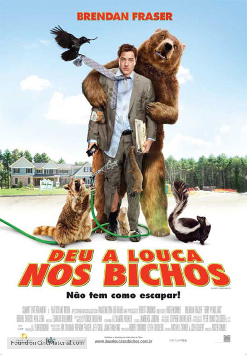 Furry Vengeance - Brazilian Movie Poster