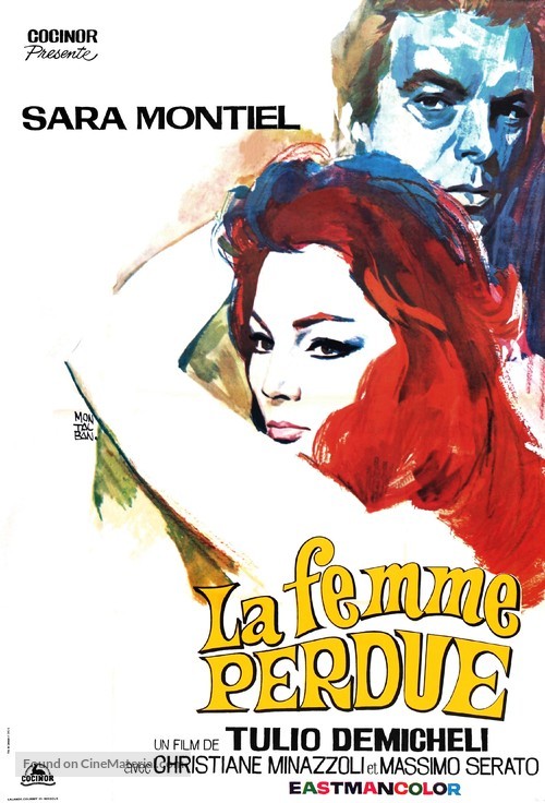 La mujer perdida - French Movie Poster