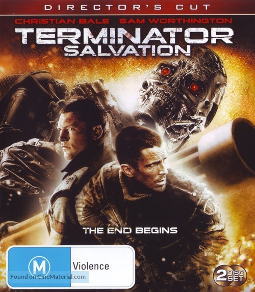 Terminator Salvation - Blu-Ray movie cover