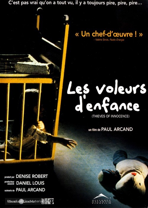 Les voleurs d&#039;enfance - Canadian DVD movie cover