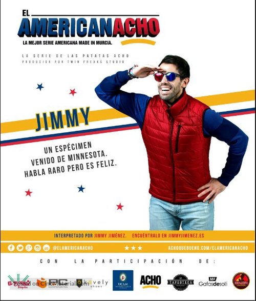 &quot;El Americanacho&quot; - Spanish Movie Poster