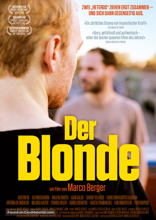 Un rubio - German Movie Poster