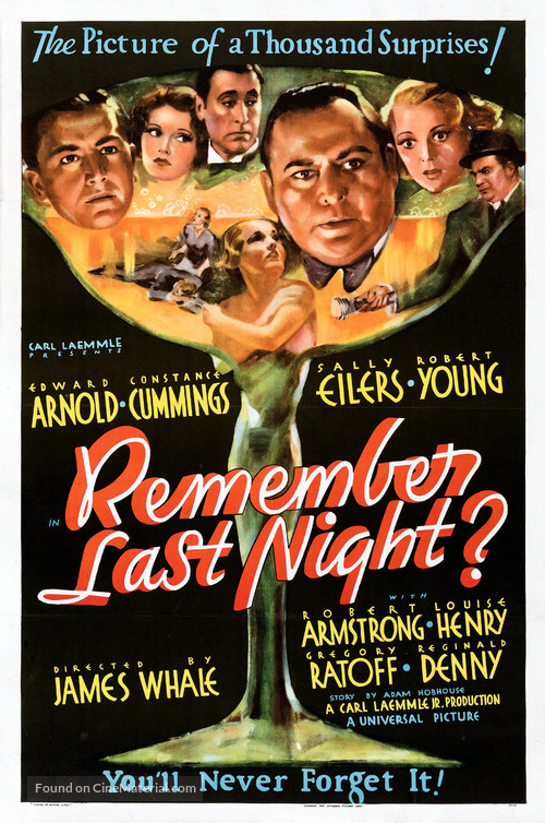 Remember Last Night? - Movie Poster