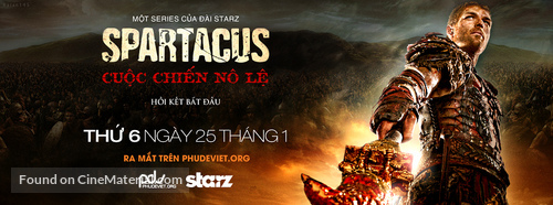 &quot;Spartacus: Blood And Sand&quot; - Vietnamese Movie Poster