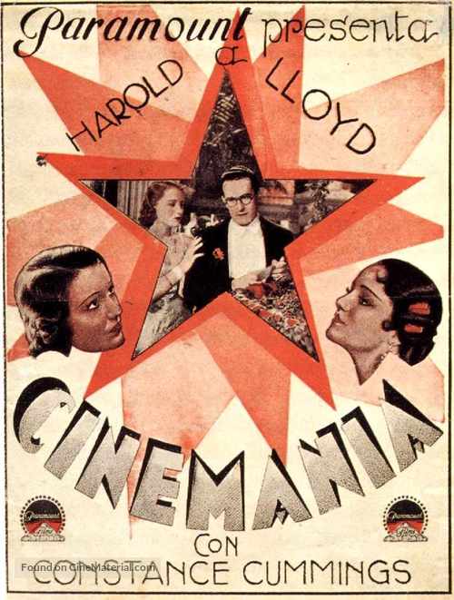 Movie Crazy - Spanish Movie Poster