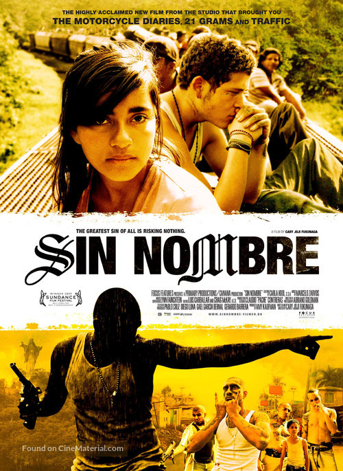 Sin Nombre - Danish Movie Poster