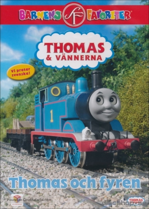 &quot;Thomas the Tank Engine &amp; Friends&quot; - Swedish DVD movie cover