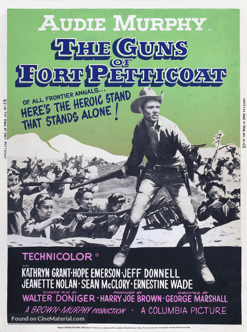 The Guns of Fort Petticoat - Movie Poster