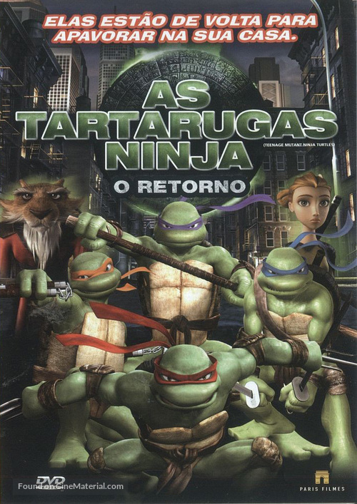 TMNT - Brazilian Movie Cover