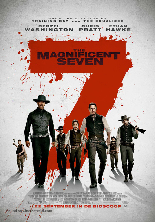 The Magnificent Seven - Dutch Movie Poster