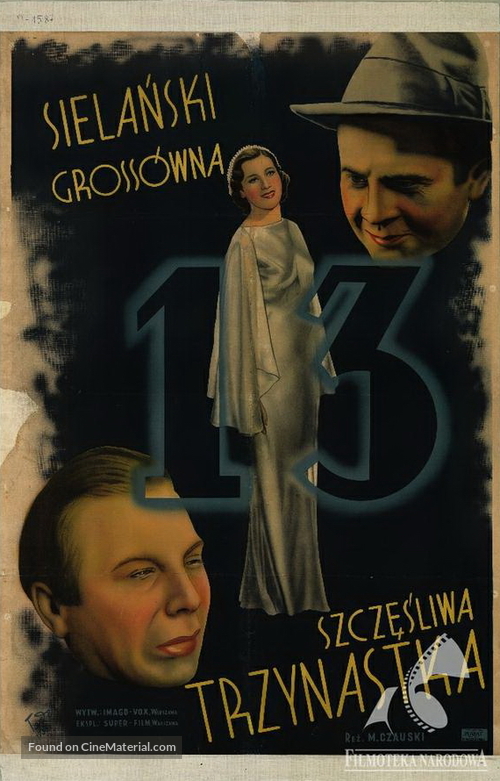 Szczesliwa trzynastka - Polish Movie Poster