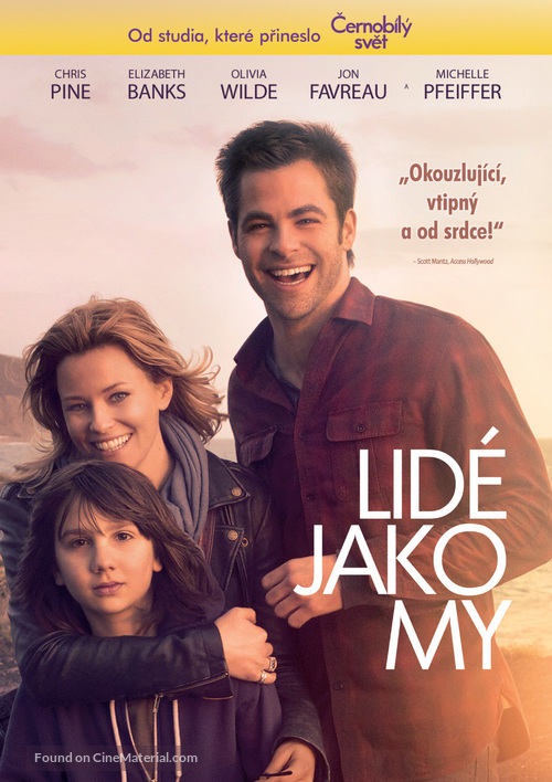 People Like Us - Czech DVD movie cover